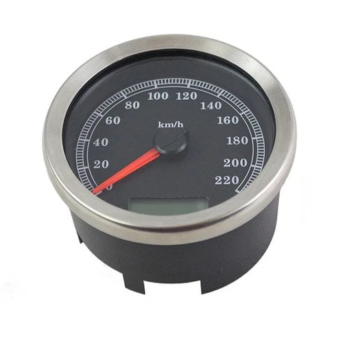 4 inch Electronic Speedometer Assembly Black for Harley-Davidson
