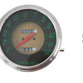 Flh 2:1 Ratio Replica Green Face Speedometer for Harley-Davidson