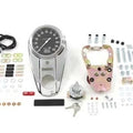Chrome 2 Light Dash Cover Kit 2240:60 for Harley-Davidson
