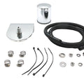 Pura Flow Oil Filter Kit Chrome for Harley-Davidson