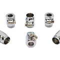 Hex Chrome Econo Seal Hose End for Harley-Davidson