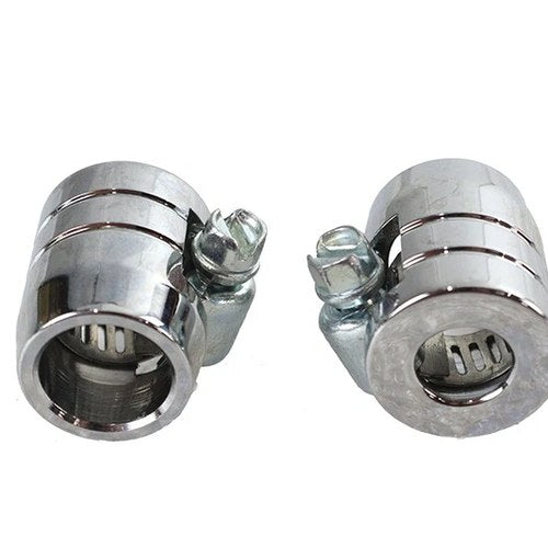 Smooth Chrome Econo Seal Hose End for Harley-Davidson