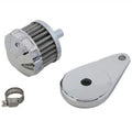 Chrome Crankcase Breather Assembly for Harley-Davidson