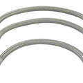 Stainless Steel Oil Line Set 3 Piece for Harley-Davidson