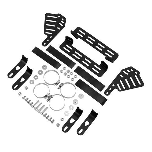Front Batwing Fairing Mount Bracket Kit Fit For Harley Road King Fat Boy Deluxe