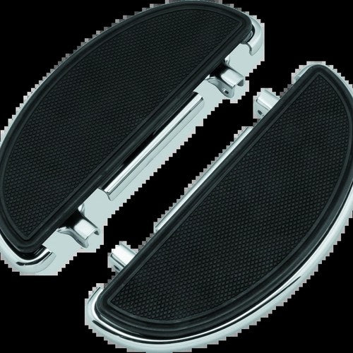 Bikers Choice For 82-20 Flh Flt 86-17 Flst Chrome Half-Moon Floorboard Kit