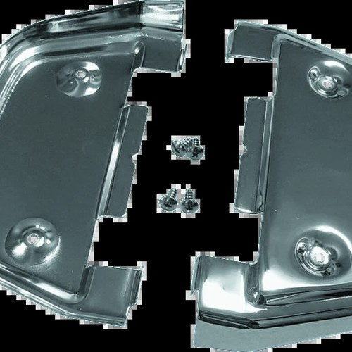 Bikers Choice For 87-Up Touring Chrome Passanger Floorboard Undercover Kit