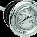 Bikers Choice 70-86 FL FX 70-78 Xlch Chrome Oil Dipstick With Temp Gauge