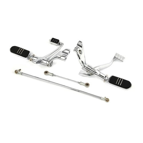 Fit Forward Controls Kit Pegs Levers Linkages Fit For Harley Sportster XL 04-13