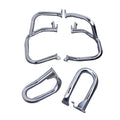 Front + Rear Engine Guard Crash Bar Fit For Honda Goldwing GL1800 2001-2017 2016