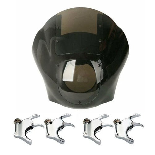 Cowl Fairing 49mm Fork Clamp Fit For Harley Forty-Eight XL1200X 16-22 Dyna 06-17