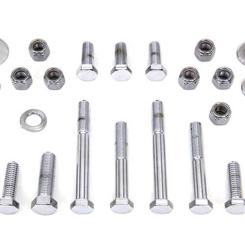 Colony 9854-28 Upper and Lower Chrome Engine Bolts