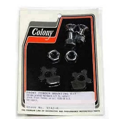 Colony For 9742-6 Spring Fork Front Fender Mounting Kit