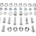 Colony 9921-56 Rear Fender Strut Bolt Kit - Chrome Allen Type
