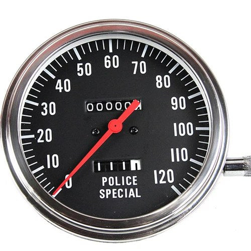 V-Twin 90115B Police For Special 2:1 Speedometer