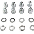Colony 8437-16 Cylinder Base Nut Kit Cap Chrome - For 8 Piece Set