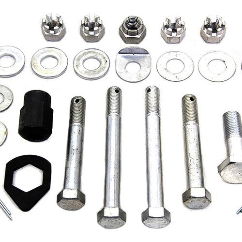 Colony Cadmium Upper and Lower Motor Mount Bolt Kit - Part 8165-19