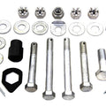 Colony Cadmium Upper and Lower Motor Mount Bolt Kit - Part 8165-19