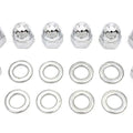 Colony 7017-16 Chrome Cylinder Base Acorn Nut and Washer