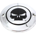 V-Twin For 78283 Skull Ignition System Cover - 2-Hole Chrome Finish