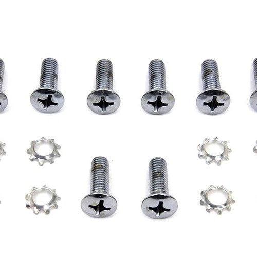 Colony 2099-16 Tappet Block Screw Kit in Chrome Finish