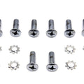 Colony 2099-16 Tappet Block Screw Kit in Chrome Finish