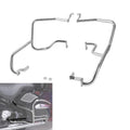 Chrome Saddlebag Guard Rail Mounts Bracket Fit For BMW R18 B 2021-2025 2022 2023