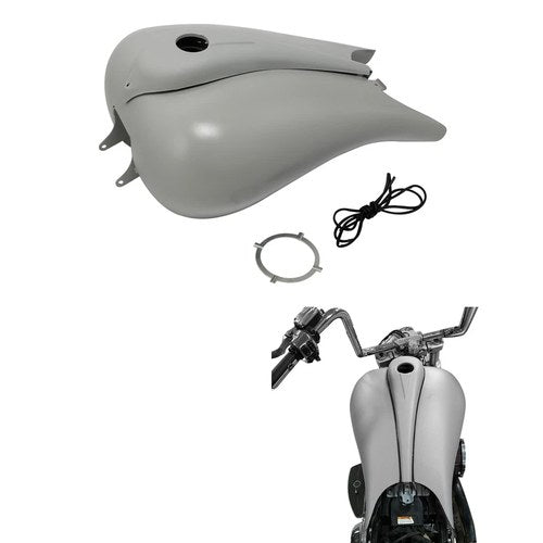 6.6 Gallon Stretched Gas Fuel Tank Fit For Harley Touring Road Glide 2008-2023