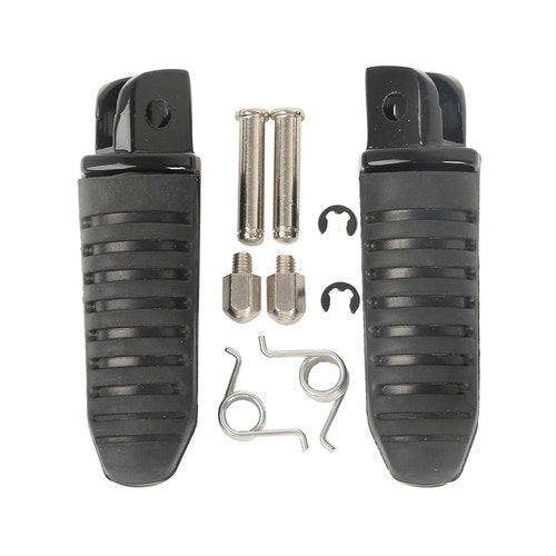 Front Rider Footrest Foot Pegs Fit For Suzuki GSX650F 2008-12 GSX1400 2002-2008