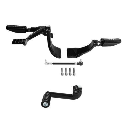 Mid-control Pegs Shifter Lever Fit For Harley Sportster XL883 XL1200 2004-2013