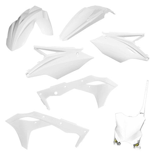 For Kawasaki KX250F 2017-2018 Cycra 1CYC-9419-42 Replica White Complete Body Kit