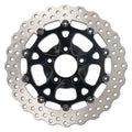 Performance Machine 0133-1536S-B Dominator Rear Black Rotor