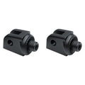 For Indian Ftr 1200 2019 Kuryakyn Splined Foot Peg Adapters Satin Black