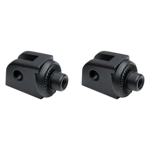 For Indian Ftr 1200 2019 Kuryakyn Splined Foot Peg Adapters Satin Black