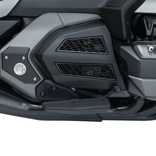 For Honda Goldwing 1800 18-20 Kuryakyn 3275 Omni Satin Black Transmission Covers