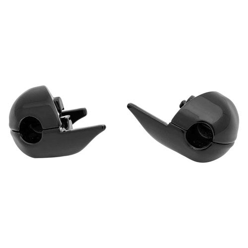 For Indian Challenger 20-21 Turn Signal Adapters Atto Black Durable Aluminum