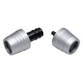 For Honda CRF1000L 2016-2019 Kuryakyn 3826 Lodestar Silver Front Axle Sliders