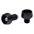 For BMW R1250RS 2019-2021 Kuryakyn 3813 Lodestar Black Front Axle Sliders