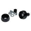 For BMW R1250GS 2019-2020 Kuryakyn 3804 Lodestar Black Front Axle Sliders
