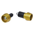 For BMW S1000RR 2009-2019 Kuryakyn 3811 Lodestar Gold Rear Axle Sliders