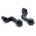 For Indian Roadmaster 15-20 Adjustable Passenger's Board Foot Peg Mounts Black