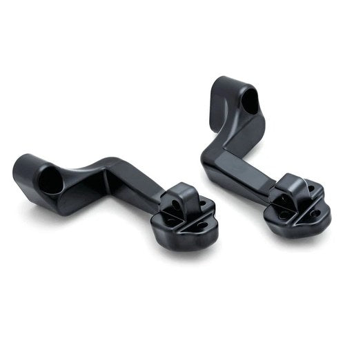 For Indian Roadmaster 15-20 Adjustable Passenger's Board Foot Peg Mounts Black