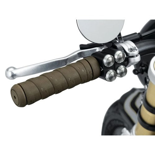 Kuryakyn 6593 Classic Wrap Brown Grips