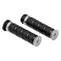 Kuryakyn 6674 Silver Dillinger Grips