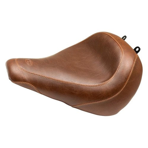 For Harley-Davidson Fat Boy 18-21 Wide Tripper Distressed Brown Solo Seat