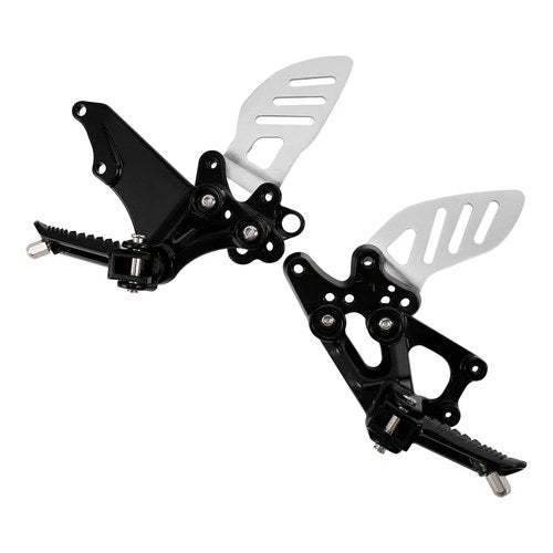 Front Rider Foot Peg Rest Bracket Sets Fit for Suzuki GSXR600 GSXR750 2006-2010
