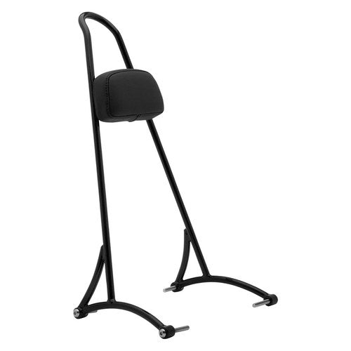 For Harley-Davidson Sportster 1200 04-17 Burly Brand 20" Black Sissy Bar w Pad