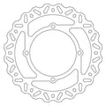 For Suzuki RMZ250 2004-2021 ProX 37.BD13307 Front Brake Disc