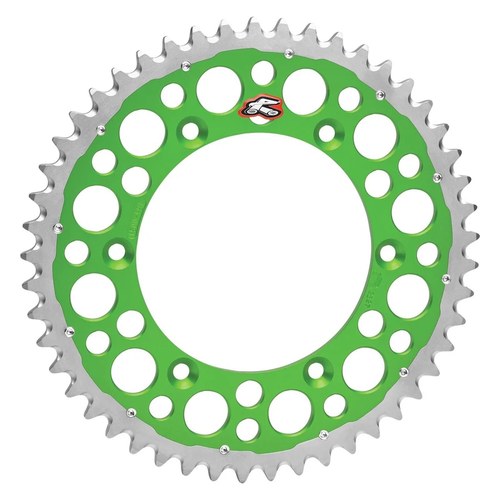For Kawasaki KX250F 88-16 Renthal Twinring Groved Rear Chainwheel