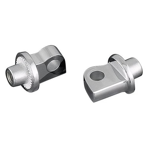Kuryakyn 8881 Chrome Splined Male Mount Adapters